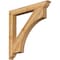 Ekena Millwork Westlake Traditional Rough Sawn Bracket, Western Red Cedar, 4"W x 36"D x 36"H BKT04X36X36WTL01RWR - alternate 1
